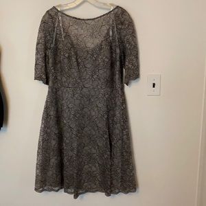 David’s Bridal Mercury lace dress size 16